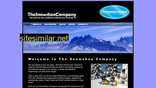 thesnowshoecompany.com alternative sites