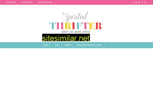 thespiritedthrifter.com alternative sites