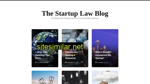 thestartuplawblog.com alternative sites