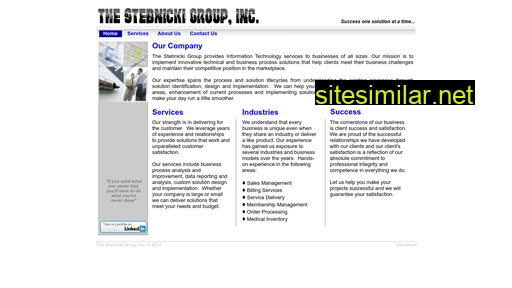 Thestebnickigroup similar sites