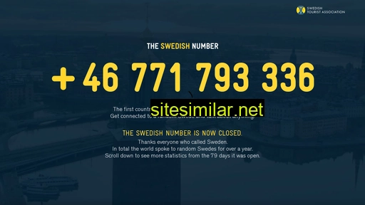 Theswedishnumber similar sites