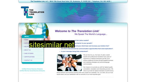 Thetranslationlink similar sites