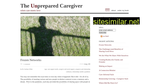 theunpreparedcaregiver.com alternative sites
