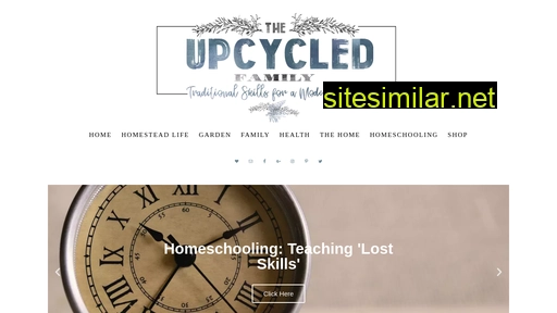 Theupcycledfamily similar sites