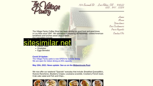 thevillagepantry.com alternative sites