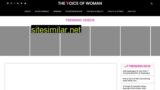 thevoiceofwoman.com alternative sites