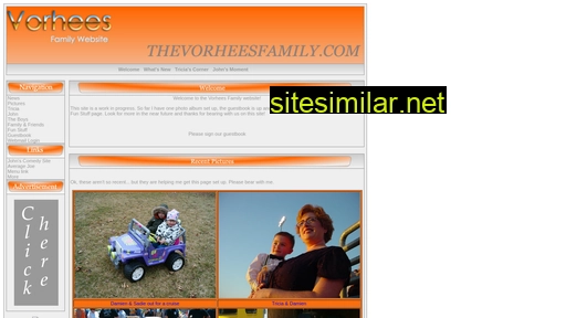 Thevorheesfamily similar sites
