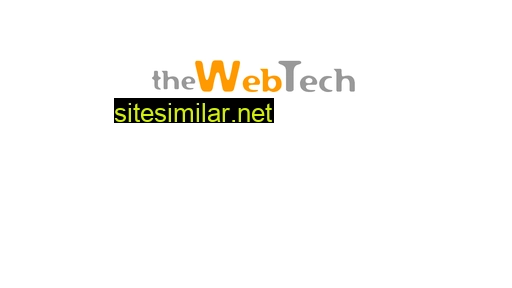 thewebtech.com alternative sites