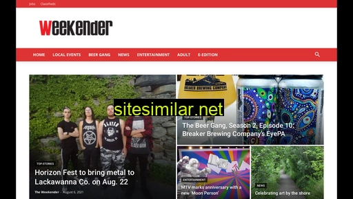 theweekender.com alternative sites