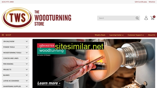thewoodturningstore.com alternative sites