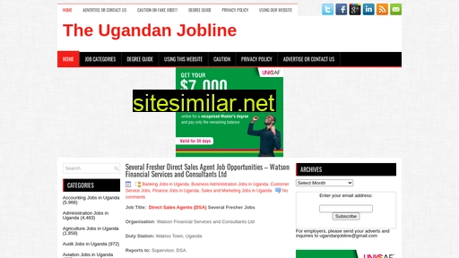 theugandanjobline.com alternative sites