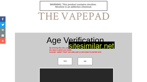 Thevapepad similar sites