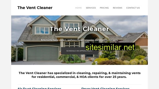 Theventcleaner similar sites