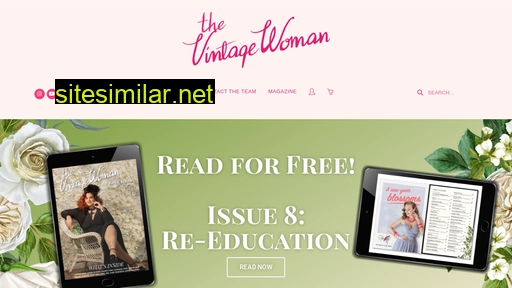 thevintagewomanmagazine.com alternative sites