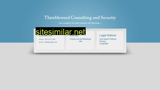 thimbleweedconsulting.com alternative sites