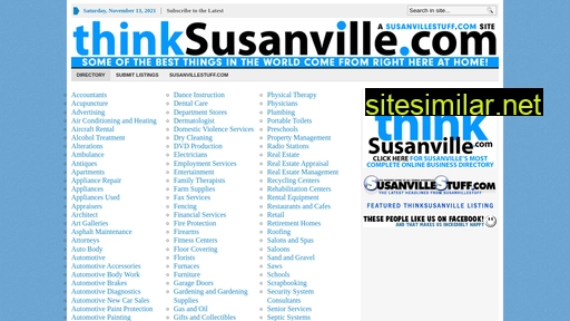 thinksusanville.com alternative sites