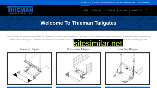 thiemantailgates.com alternative sites