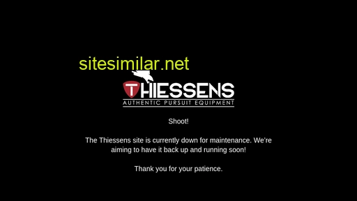 thiessens.com alternative sites