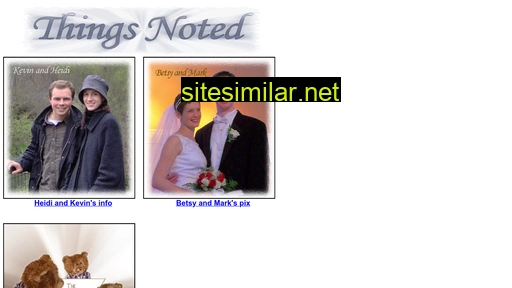 Thingsnoted similar sites