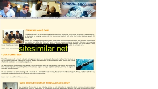 thinkalliance.com alternative sites