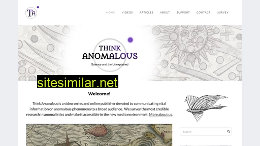 thinkanomalous.com alternative sites