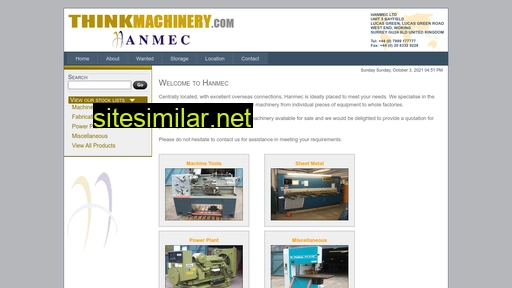 thinkmachinery.com alternative sites