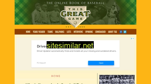 thisgreatgame.com alternative sites