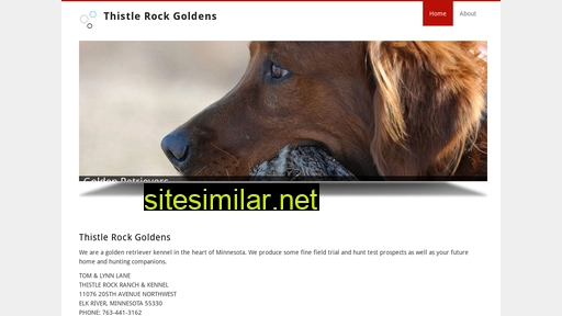 thistlerockgoldens.com alternative sites