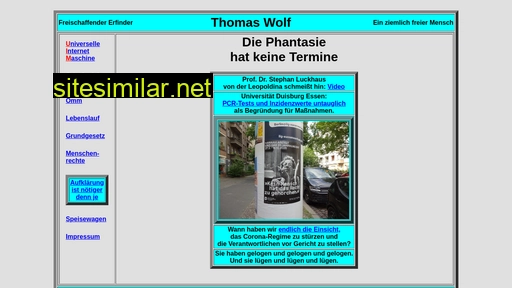 thomas-wolf.com alternative sites