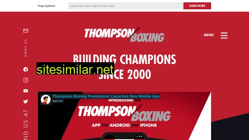Thompsonboxing similar sites