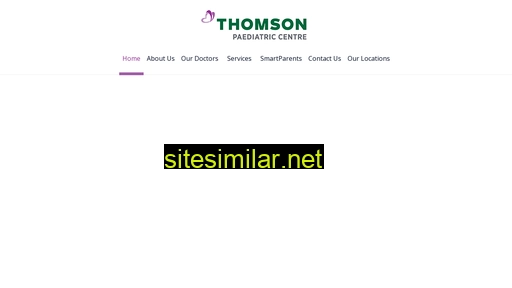 Thomsonpaediatriccentre similar sites