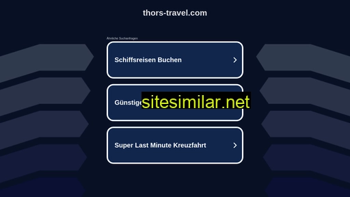 thors-travel.com alternative sites