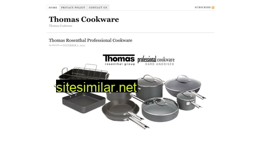 thomascookware.com alternative sites
