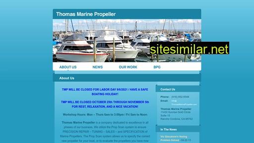 thomasmarinepropeller.com alternative sites
