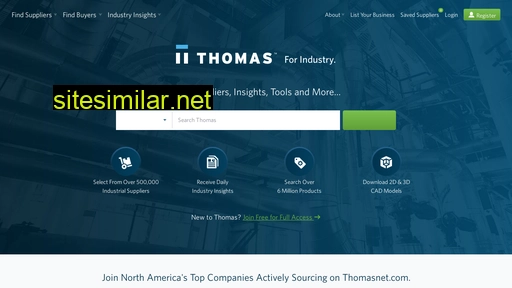 thomasnet.com alternative sites