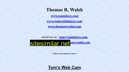 thomasrwalsh.com alternative sites
