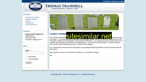 thomastrammell.com alternative sites