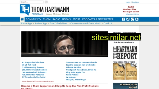 thomhartmann.com alternative sites