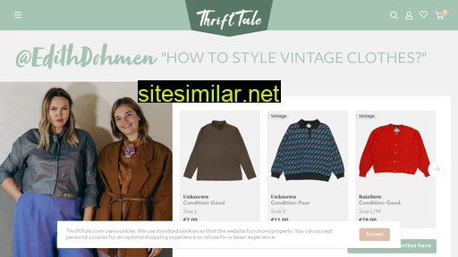 thrifttale.com alternative sites
