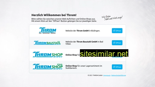 Throm-online similar sites