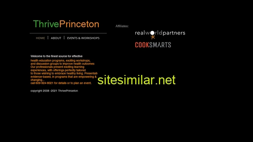 thriveprinceton.com alternative sites