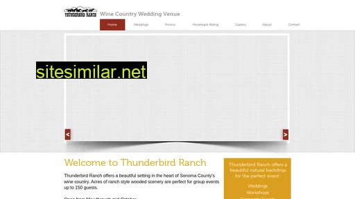 Thunderbird-ranch similar sites