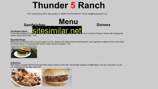Thunder5ranch similar sites