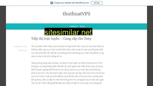 Thuthuatvps similar sites
