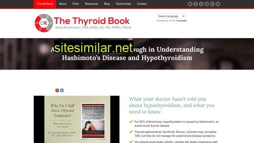 thyroidbook.com alternative sites
