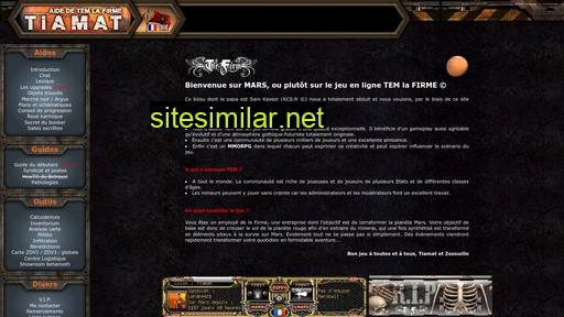 Tiamat-web similar sites