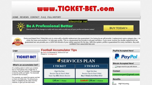 ticket-bet.com alternative sites