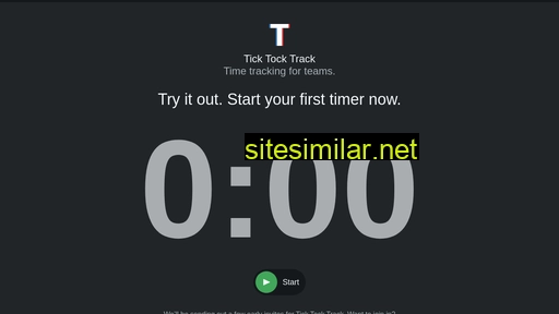 ticktocktrack.com alternative sites