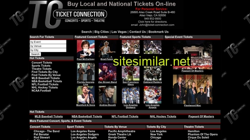 ticket-connection.com alternative sites