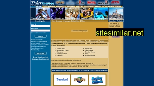 Ticketsources similar sites